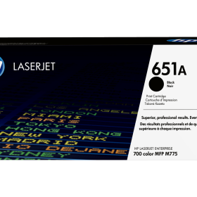 Toner 651a mfp775 preto (ce340a)